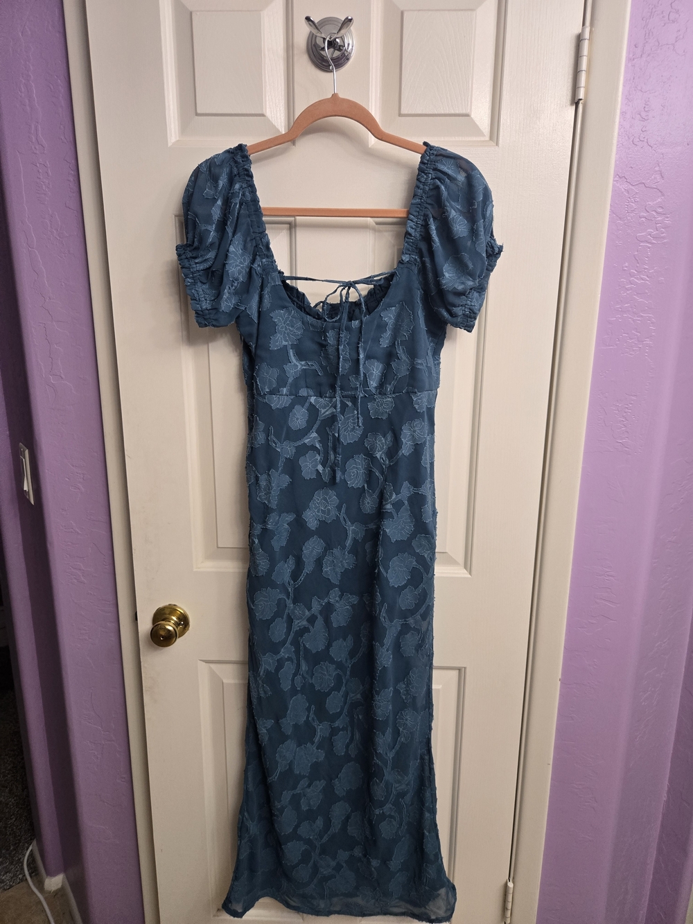 Urban Outfitters Teal and Navy Stretch Top - Picture 14 of 15